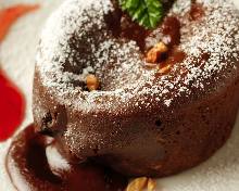 Fondant au chocolat (lava cake)