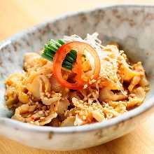 Vinegared organ meats