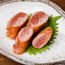 Seared spicy cod roe