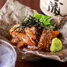 "Goma-saba" sesame-flavored mackerel (regional dish)