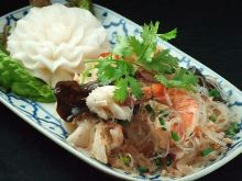 Bean-starch vermicelli salad