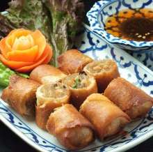 Deep-fried spring roll