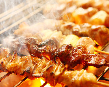 Assorted grilled chicken skewers, 7 kinds