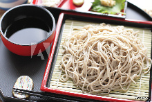 Chilled buckwheat noodles without broth
