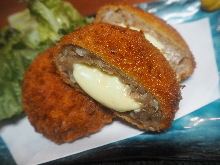 Minced meat cutlet