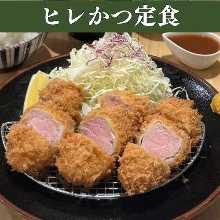 Fillet cutlet set meal