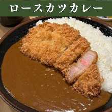 Pork loin cutlet curry