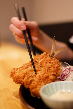 Deep-fried horse mackerel