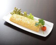 Japanese-style rolled omelet