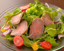 Roast beef salad