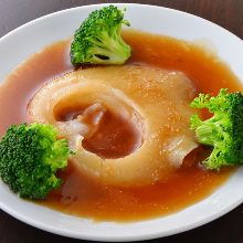 Simmered shark fin in soy sauce