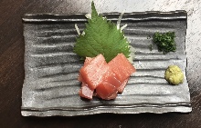 Bluefin tuna sashimi