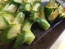 Cucumber with moromi miso