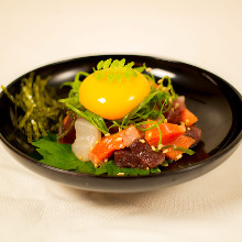 Seafood tartare