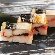 Mackerel sushi