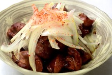 Stir-fried Black Sesame Chicken Gizzard