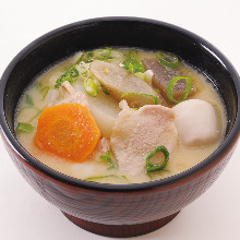 Pork miso soup