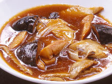 Simmered whole abalone