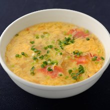 Chinese-style egg drop soup