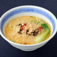 Chinese noodles in Sichuan-style sesame paste soup