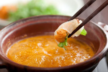 Seafood shabu-shabu