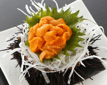 Raw sea urchin