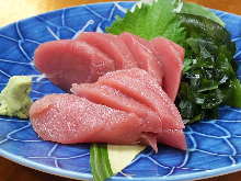 Bluefin tuna sashimi