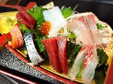 Assorted sashimi, 7 kinds