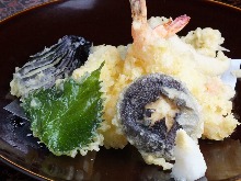 Assorted tempura