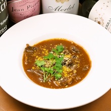 Simmered beef tendon