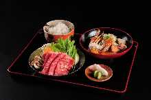 Sukiyaki set meal