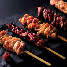 Assorted grilled skewers, 5 kinds