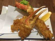 Deep-fried crab claw