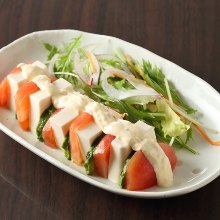 Tomato and tofu salad