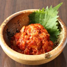 Chanja (Korean spicy marinated cod innards)