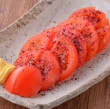 Sliced tomatoes