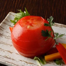 Sliced tomatoes