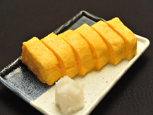 Japanese-style rolled omelet