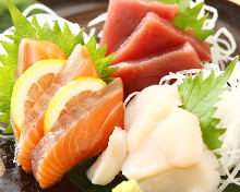 Assorted sashimi, 3 kinds