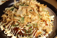 Kansai-style okonomiyaki