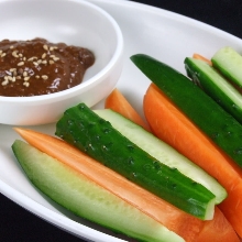 Cucumber with moromi miso