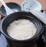 Donabe Gohan (rice in an earthen pot)