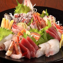 Assorted sashimi, 10 kinds