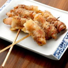 Grilled pork skewer