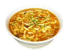 Hot and sour noodle soup