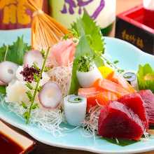 Assorted sashimi, 3 kinds