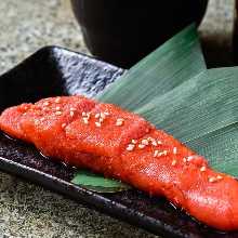 Marinated cod roe