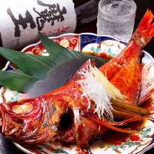 Stewed red snapper