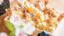 Assorted tempura