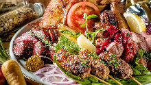 Assorted meat dishes, 5 kinds